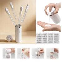 4 In 1 Travel Dispenser Portable Travel Bottles Leak Proof Leakproof Travel Container For Perfume Shampoo Conditioner Lotion