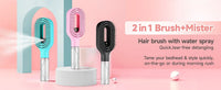 Hairbrush Sprayer Brush 2 in 1 Multi-functional Spray Bottle Comb with Water Spray Detangling Styling Salon Fluffy Modeling Comb