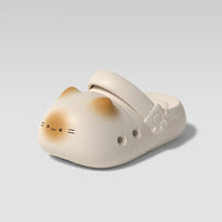 Cute Cat Paw Print Plush Slippers – Non-Slip Indoor House Shoes for Women Soft Cozy Bedroom Footwear