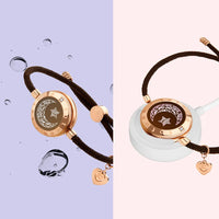 TOTWOO Smart Long Distance Touch Bracelet – Vibrating Light-Up Couples Bracelet with Bluetooth App
