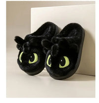 How to Train Your Dragon Toothless Plush Slippers – Cozy Night Fury House Shoes for Adults & Kids