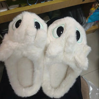 How to Train Your Dragon Toothless Plush Slippers – Cozy Night Fury House Shoes for Adults & Kids