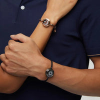 TOTWOO Smart Long Distance Touch Bracelet – Vibrating Light-Up Couples Bracelet with Bluetooth App