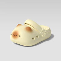 Cute Cat Paw Print Plush Slippers – Non-Slip Indoor House Shoes for Women Soft Cozy Bedroom Footwear