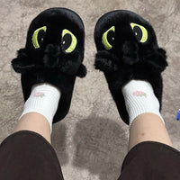 How to Train Your Dragon Toothless Plush Slippers – Cozy Night Fury House Shoes for Adults & Kids