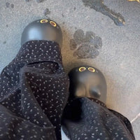Cute Cat Paw Print Plush Slippers – Non-Slip Indoor House Shoes for Women Soft Cozy Bedroom Footwear