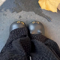Cute Cat Paw Print Plush Slippers – Non-Slip Indoor House Shoes for Women Soft Cozy Bedroom Footwear