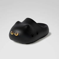 Cute Cat Paw Print Plush Slippers – Non-Slip Indoor House Shoes for Women Soft Cozy Bedroom Footwear