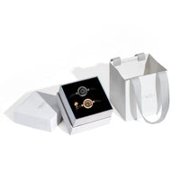 TOTWOO Smart Long Distance Touch Bracelet – Vibrating Light-Up Couples Bracelet with Bluetooth App