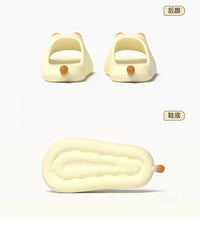 Cute Cat Paw Print Plush Slippers – Non-Slip Indoor House Shoes for Women Soft Cozy Bedroom Footwear