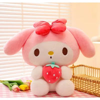 Kawaii Sanrio 25cm Plush Toy Set – Cinnamoroll My Melody Kuromi Stuffed Animals for Kids & Collectors