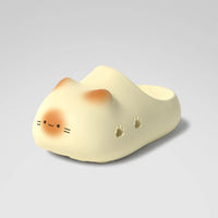 Cute Cat Paw Print Plush Slippers – Non-Slip Indoor House Shoes for Women Soft Cozy Bedroom Footwear