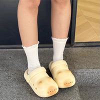 Cute Cat Paw Print Plush Slippers – Non-Slip Indoor House Shoes for Women Soft Cozy Bedroom Footwear